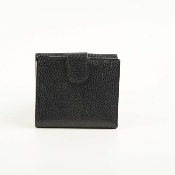 Gucci GG Logo Black Fold Wallet | Luna Bags