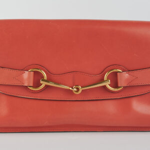 Gucci Horsebit Clutch Coral Pink | Luna Bags