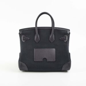 Hermes Birkin 25 Cargo Noir/Navy - Stamp U | Luna Bags