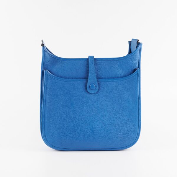 Hermes Evelyn 29 Blue Z Stamp 2021 | Luna Bags