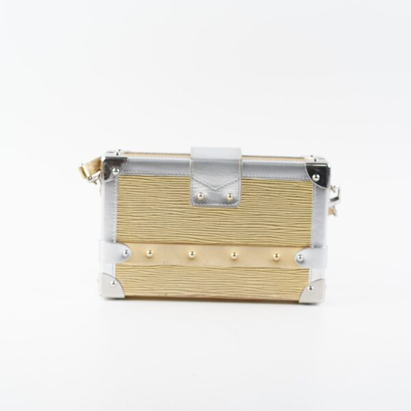 ITEM 9 - Louis Vuitton Petite Malle Gold/Silver | Luna Bags