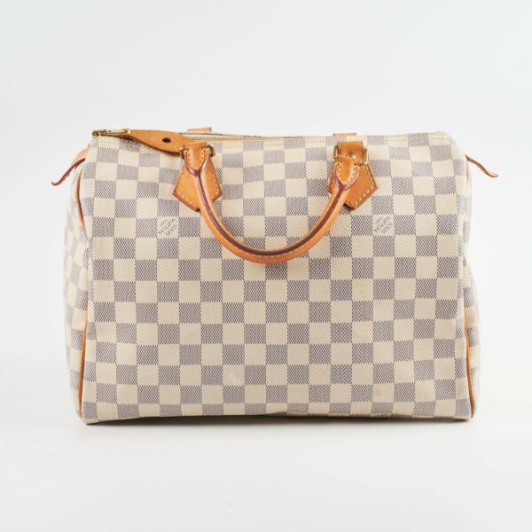 Louis Vuitton Speedy 30 Damier Azur | Luna Bags