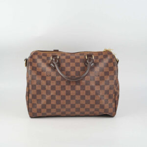 Louis Vuitton Speedy 30 Bandouliere Damier Ebene | Luna Bags