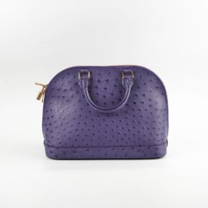 Louis Vuitton Ostrich Purple Alma PM | Luna Bags