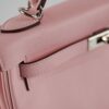 Hermes Kelly 25 Retourne Swift Rose Sakura D Stamp (2019) | Luna Bags - Image 7