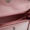 Hermes Kelly 25 Retourne Swift Rose Sakura D Stamp (2019) | Luna Bags - Image 5