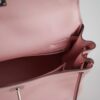 Hermes Kelly 25 Retourne Swift Rose Sakura D Stamp (2019) | Luna Bags - Image 4