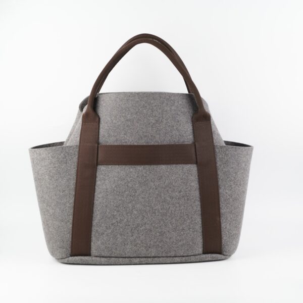 Hermes Grooming Bag Grey | Luna Bags