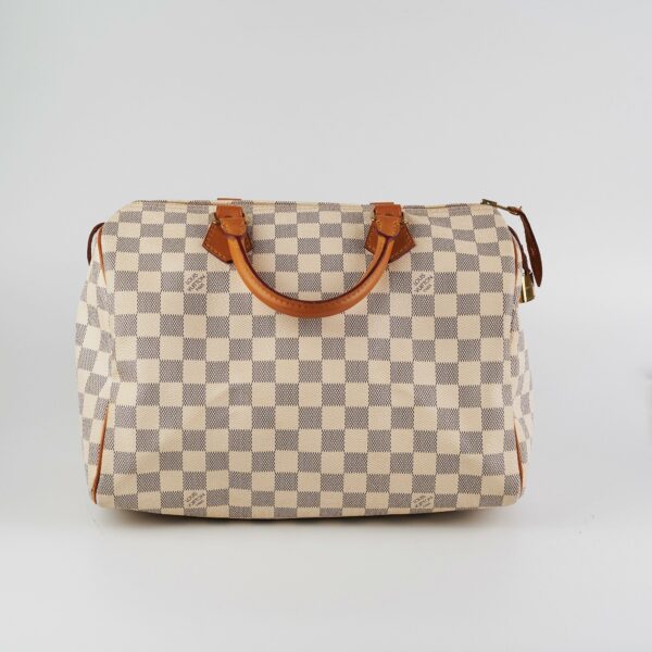 ITEM 5 - Louis Vuitton Speedy 30 Damier Azur | Luna Bags