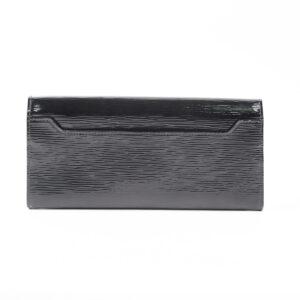 Louis Vuitton Patent Epi Clutch with Strap Black | Luna Bags