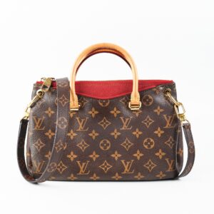 Louis Vuitton Pallas BB Monogram/Red | Luna Bags