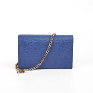 Gucci Blue Wallet On Chain WOC | Luna Bags