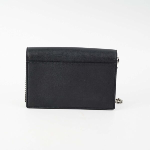 Louis Vuitton Lock Me Pochette Chain Black | Luna Bags