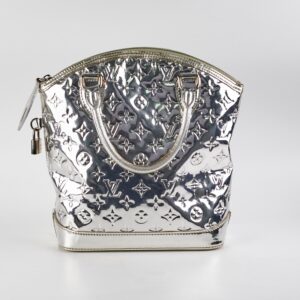 Louis Vuitton Silver Mirror Lock It Bag | Luna Bags