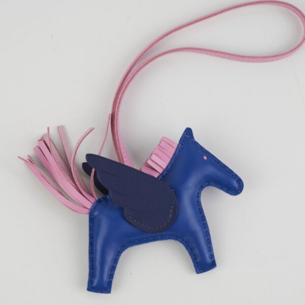 Hermes PM Pegase Blue/Pink Rodeo | Luna Bags