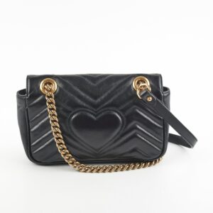 Gucci Mini Marmont Black | Luna Bags