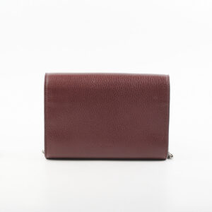 Gucci Dionysus Leather WOC Burgundy Bag | Luna Bags