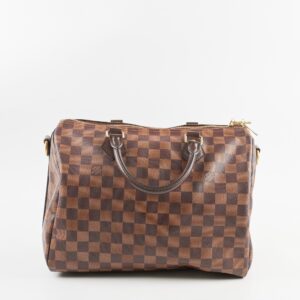 Louis Vuitton Speedy 30 Bandoulliere Damier Ebene | Luna Bags