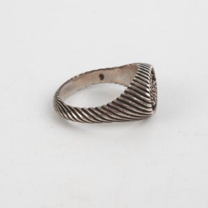 Gucci GG Ruthenium Silver Ring 14.5mm | Luna Bags