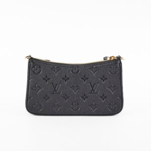 Louis Vuitton Easy Pouch On Strap Black- 2024 | Luna Bags