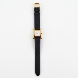 Hermes H Watch 30mm Navy Blue | Luna Bags