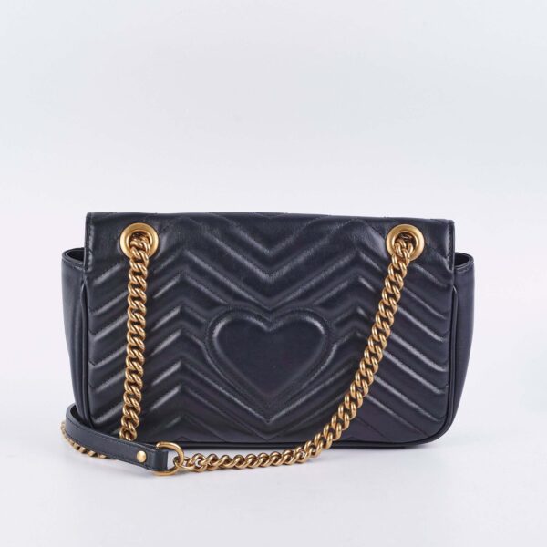 Gucci Marmont Small Black | Luna Bags