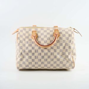 Louis Vuitton Speedy 30 Damier Azur | Luna Bags