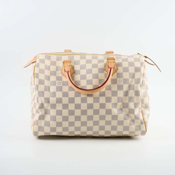 Louis Vuitton Speedy 30 Damier Azur | Luna Bags