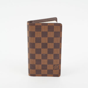 Louis Vuitton Pocket Address Notebook Damier Ebene | Luna Bags