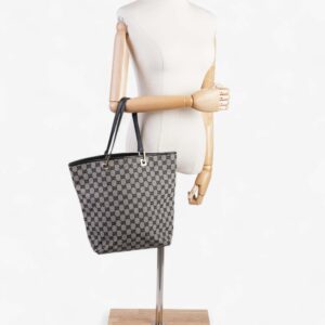 Gucci GG Tote Bag GG Supreme / Black Canvas | Luna Bags