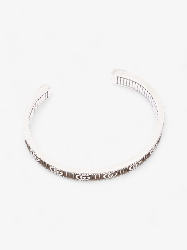 Gucci Double G Bracelet Silver Silver Sterling 17 | Luna Bags