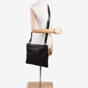 Gucci GG Imprime Messenger Dark Brown Coated Canvas | Luna Bags