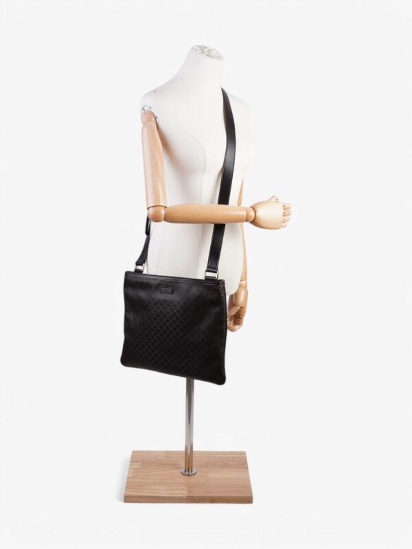 Gucci GG Imprime Messenger Dark Brown Coated Canvas | Luna Bags