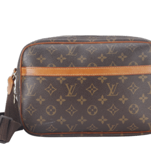 LOUIS VUITTON REPORTER PM (M45254) MONOGRAM CANVAS GOLD HARDWARE WITH DUST COVER | Luna Bags