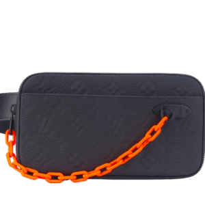 LOUIS VUITTON POCHETTE VOLGA BELT BAG MONOGRAM EMPREINTE LEATHER BLACK HARDWARE (YEAR 2022) WITH BELT AND DUST COVER | Luna Bags