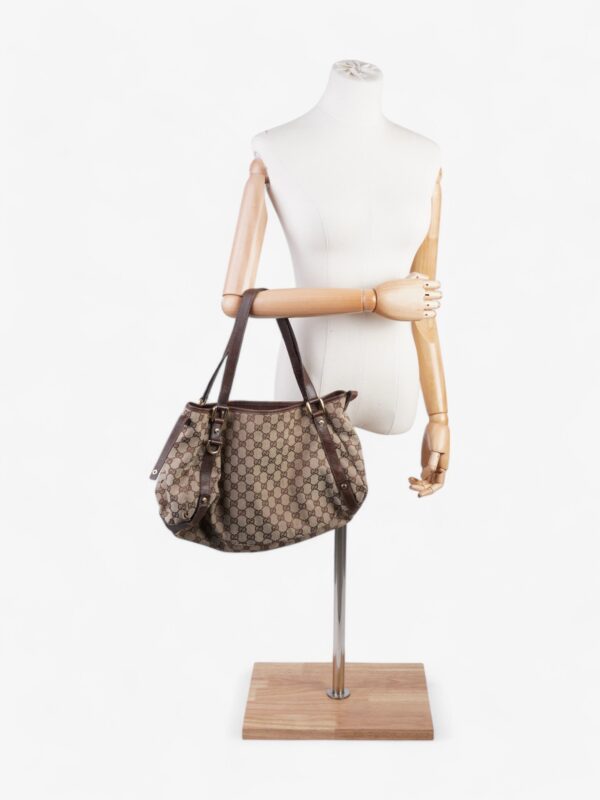 Gucci Abbey Tote GG Supreme / Brown Canvas | Luna Bags