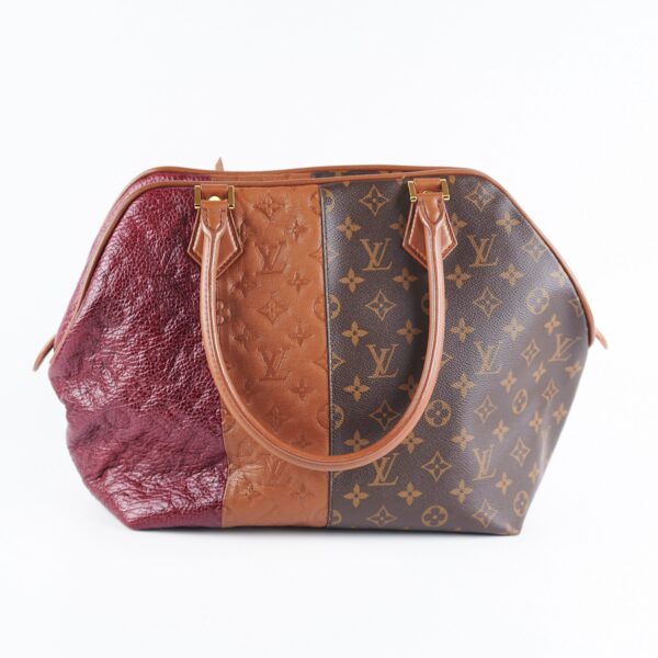 Louis Vuitton Monogram Medium Block Tricolor Stripes | Luna Bags