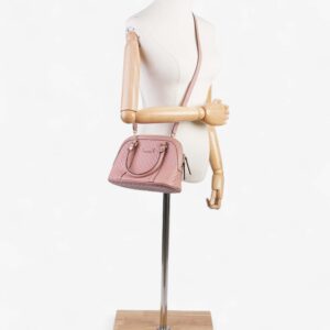 Gucci Dome Bag Pink Guccissima Leather Mini | Luna Bags