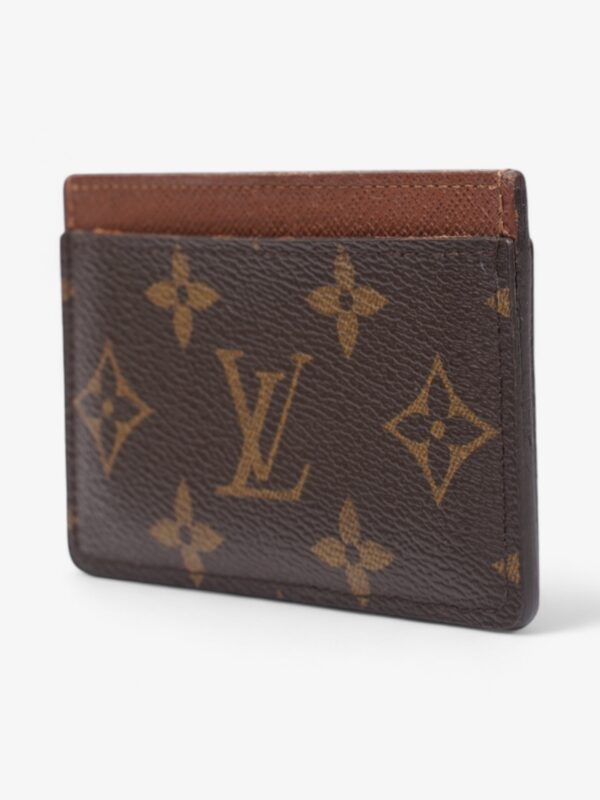 Louis Vuitton Card Case Holder Monogram / Brown Canvas | Luna Bags