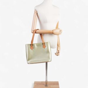 Louis Vuitton Houston Monogram Vernis / Apple Green Vernis Leather | Luna Bags