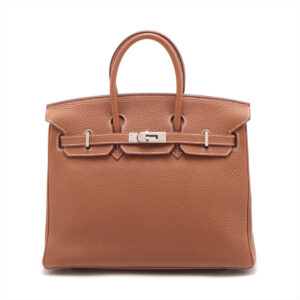 ITEM 33 - Hermes Birkin 25 Togo Gold - R Square | Luna Bags