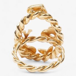 Louis Vuitton Monogram Sweet Ring Gold / Orange / Pink Brass L (Circumference - 51mm) | Luna Bags