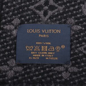 Louis Vuitton Echarpe Monogram Classic Black/Grey Scarf | Luna Bags