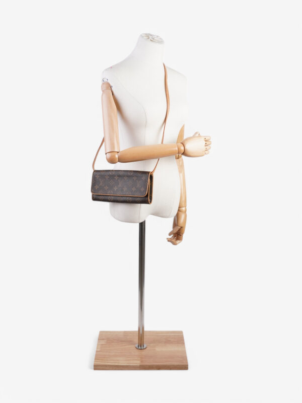 Louis Vuitton Pochette Twin Monogram Coated Canvas GM | Luna Bags