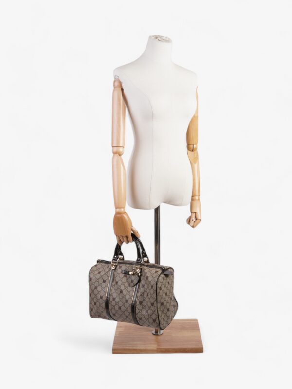 Gucci Boston Bag GG Supreme / Red / Green Coated Canvas | Luna Bags