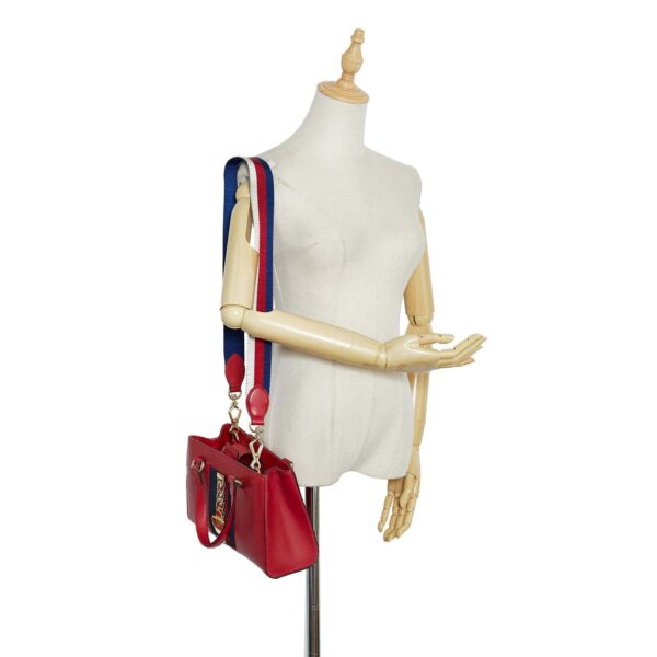 GUCCI Sylvie Satchel Red | Luna Bags