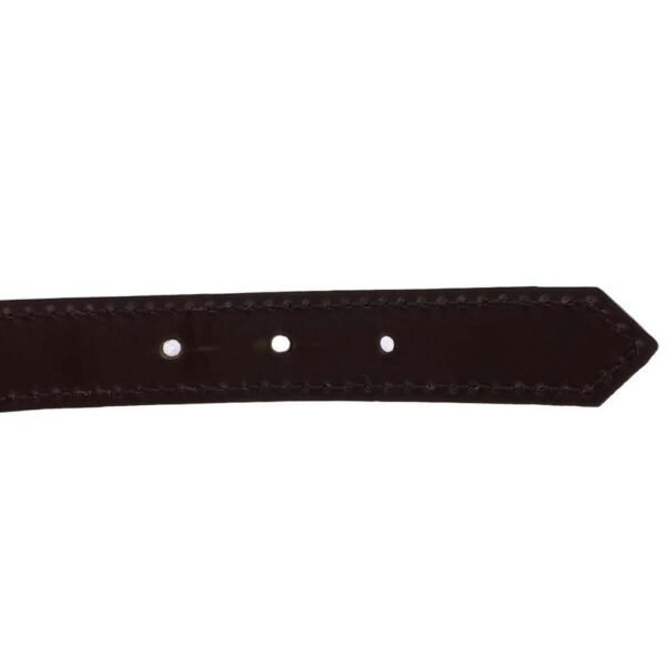 LOUIS VUITTON Shoulder strap N60006 leather Brown Ebene For Ravello | Luna Bags