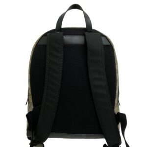 GUCCI Backpack 406370 leather beige GG Supreme Women Used | Luna Bags