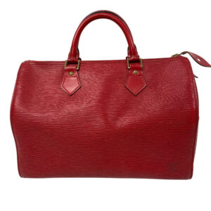 LOUIS VUITTON Boston Duffel bag M43007 leather Castilian red Epi Speedy 30 | Luna Bags