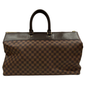 LOUIS VUITTON Boston Duffel bag N41155 Damier Brown Damier Greenwich GM | Luna Bags